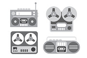 Old Tape Players