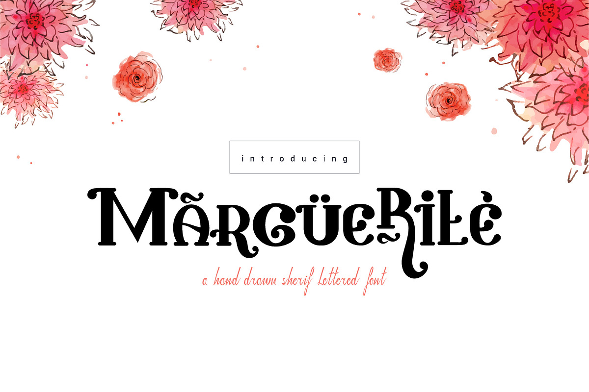 Marguerite in Display Fonts - product preview 8
