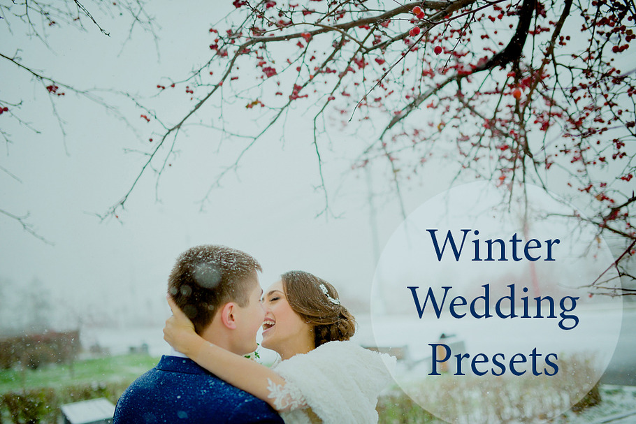 Winter Wedding presets Lightroom