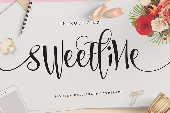 Sweetline Typeface in Display Fonts - product preview 10