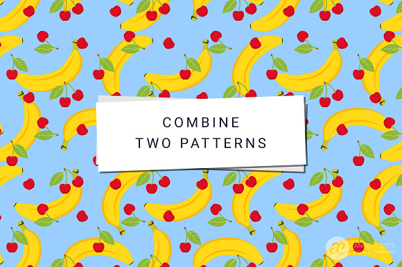 12 Fruit Vector Patterns in Patterns - product preview 2