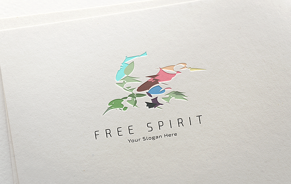 Abstract Bird Logo  in Logo Templates - product preview 1