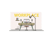 Workplace illustrations