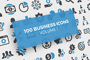 100 Business Icons Vol. 1