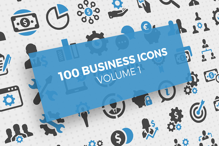 100 Business Icons Vol. 1 in Business Icons - product preview 8