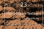 23 Vector Hand Drawn Texture