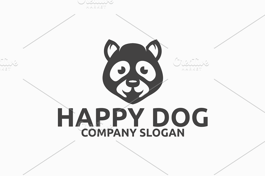 Happy Dog Logo in Logo Templates - product preview 8