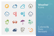 Weather Icons - Colored Series
