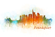 Frankfurt am Main Ctyscape Skyline