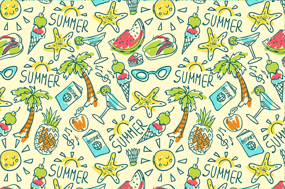 Summer & Travel doodle icon in Travel Icons - product preview 1