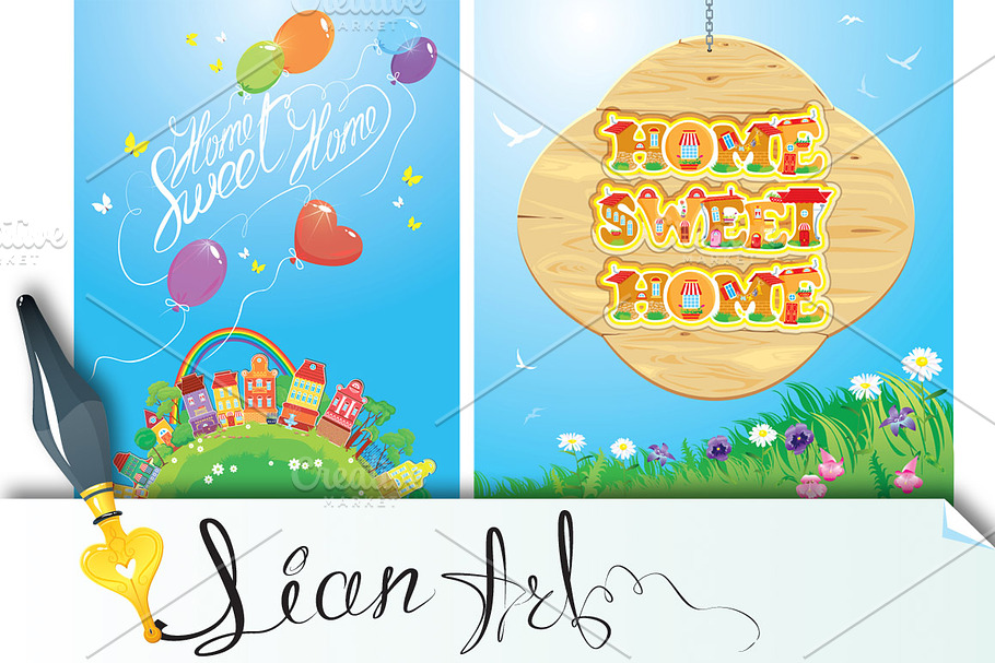 Home, sweet home in Illustrations - product preview 8