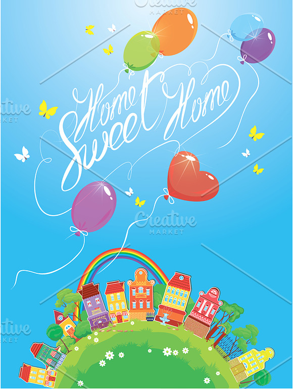 Home, sweet home in Illustrations - product preview 1