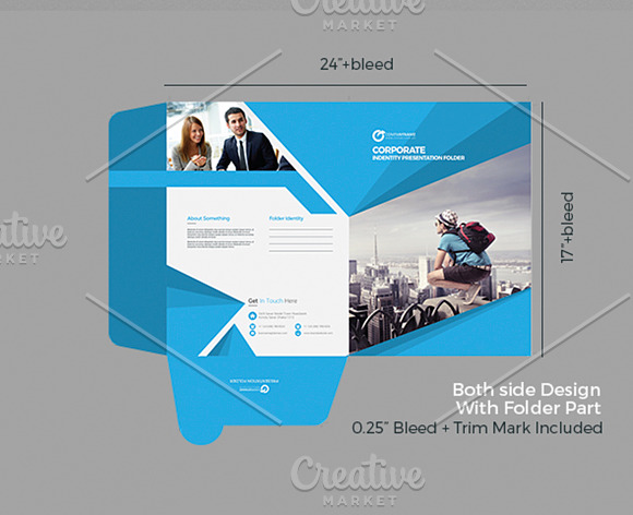 Presentation Folder in Presentation Templates - product preview 3