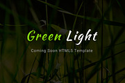 Green Light — Coming Soon Template