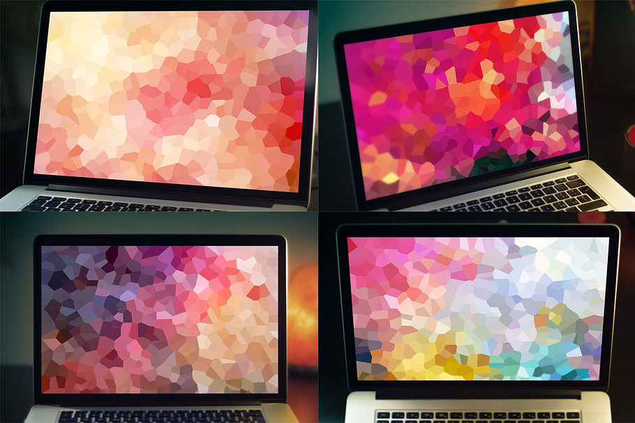 Abstract Crystall Backgrounds in Textures - product preview 8