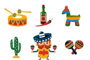 Traditional Mexical Objects