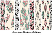 Seamless Feathers Collection