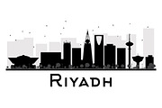Riyadh City skyline silhouette