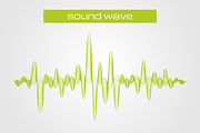 Music sound equalizer wave