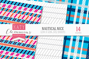 Nautical Nice patterned papers
