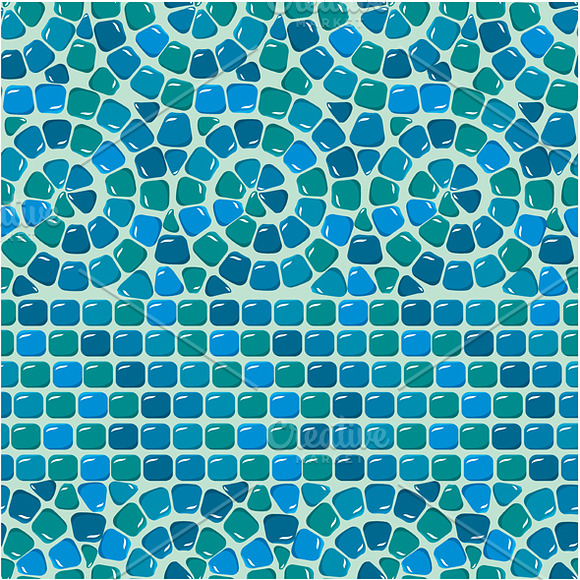 Seamless mosaic patterns in Patterns - product preview 2