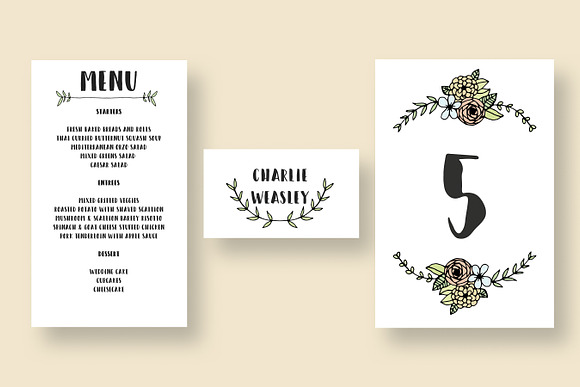 Fun Wedding Invitation Suite in Wedding Templates - product preview 3