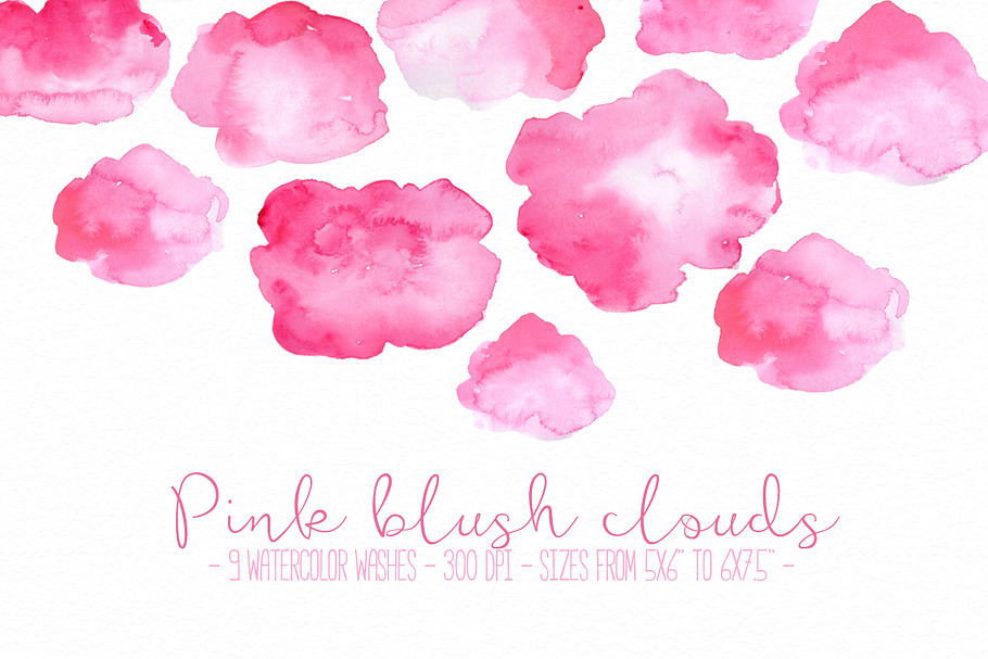 Pink blush clouds