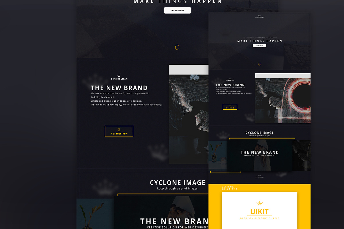 The New Brand in Website Templates - product preview 8