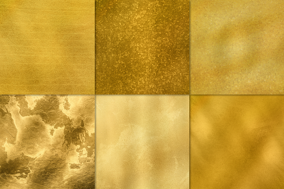 Gold Foil Textures, Gold Backgrounds in Textures - product preview 3