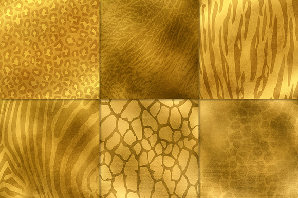 Gold Foil Textures, Gold Backgrounds in Textures - product preview 7