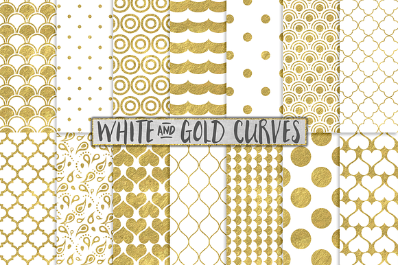 Gold Foil Textures, Gold Backgrounds in Textures - product preview 13