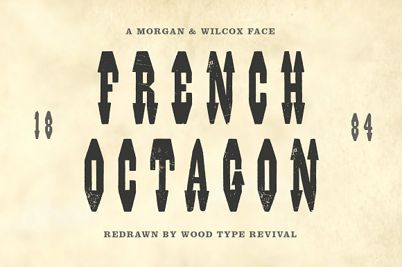 French Octagon in Display Fonts - product preview 1