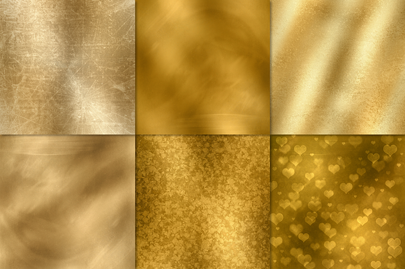 Gold Foil Textures, Gold Backgrounds in Textures - product preview 15