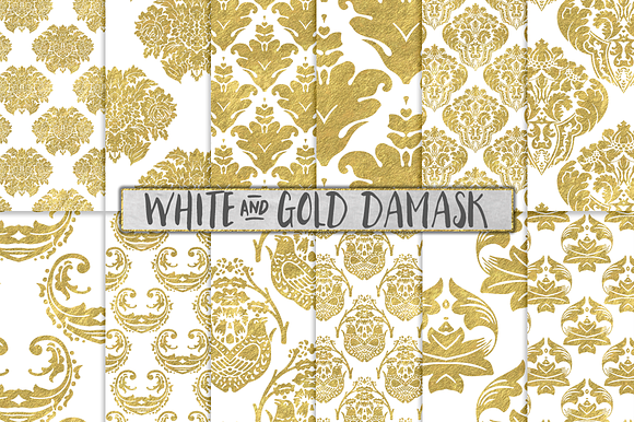 Gold Foil Textures, Gold Backgrounds in Textures - product preview 17