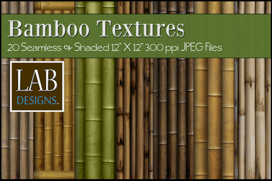 20 Bamboo Textures