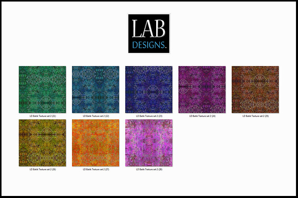 28 Seamless Batik Fabric Textures 2 in Textures - product preview 3