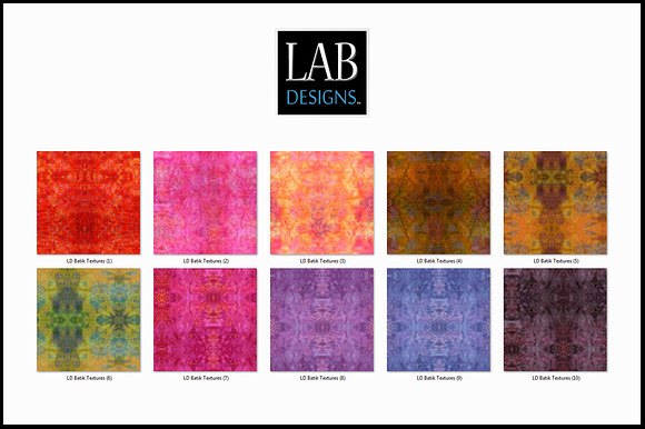 28 Seamless Batik Fabric Textures in Textures - product preview 1