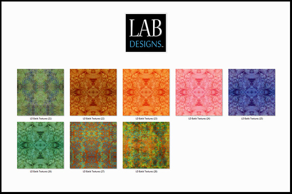 28 Seamless Batik Fabric Textures in Textures - product preview 3