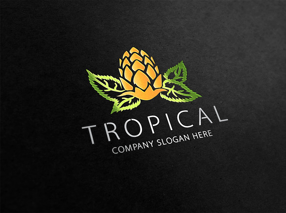 Tropical Logo/1 in Logo Templates - product preview 2