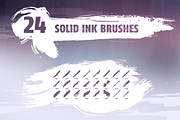 Solid ink brush pack
