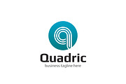 Quadric Letter Q Logo
