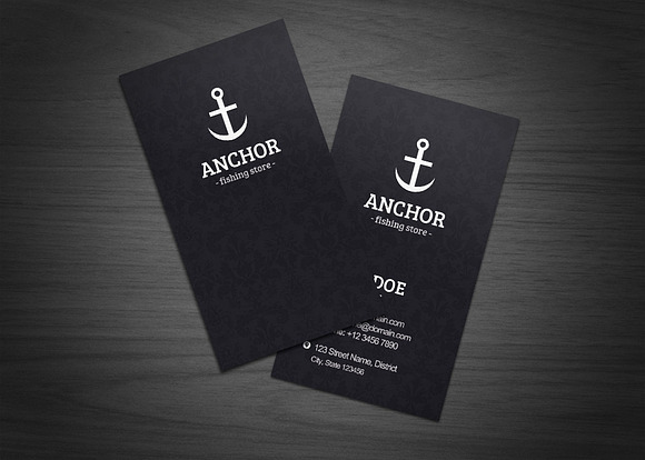 Anchor Business Cards in Business Card Templates - product preview 1