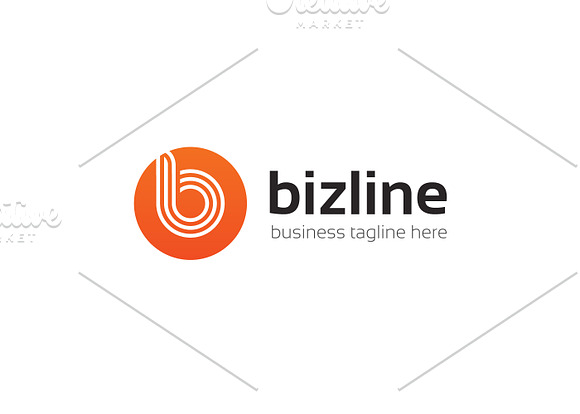 Bizline Letter B Logo in Logo Templates - product preview 1