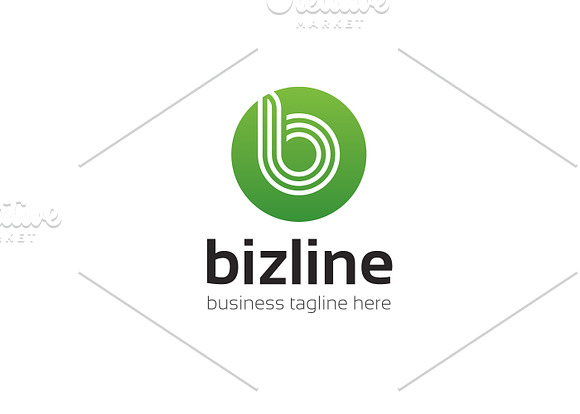 Bizline Letter B Logo in Logo Templates - product preview 2