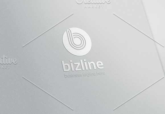 Bizline Letter B Logo in Logo Templates - product preview 5