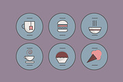 Food Vector Icons Set