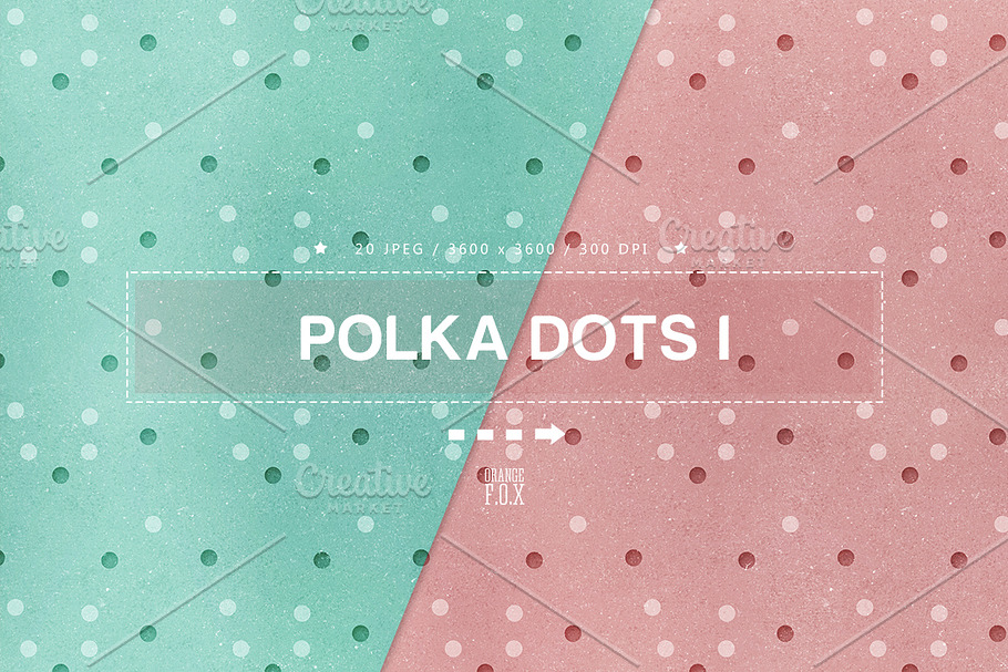 Polka dots Background I in Textures - product preview 8