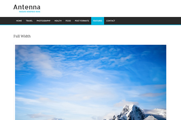 Antenna Magazine Theme in WordPress Magazine Themes - product preview 4