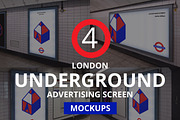 London Underground Screen Mock-Ups