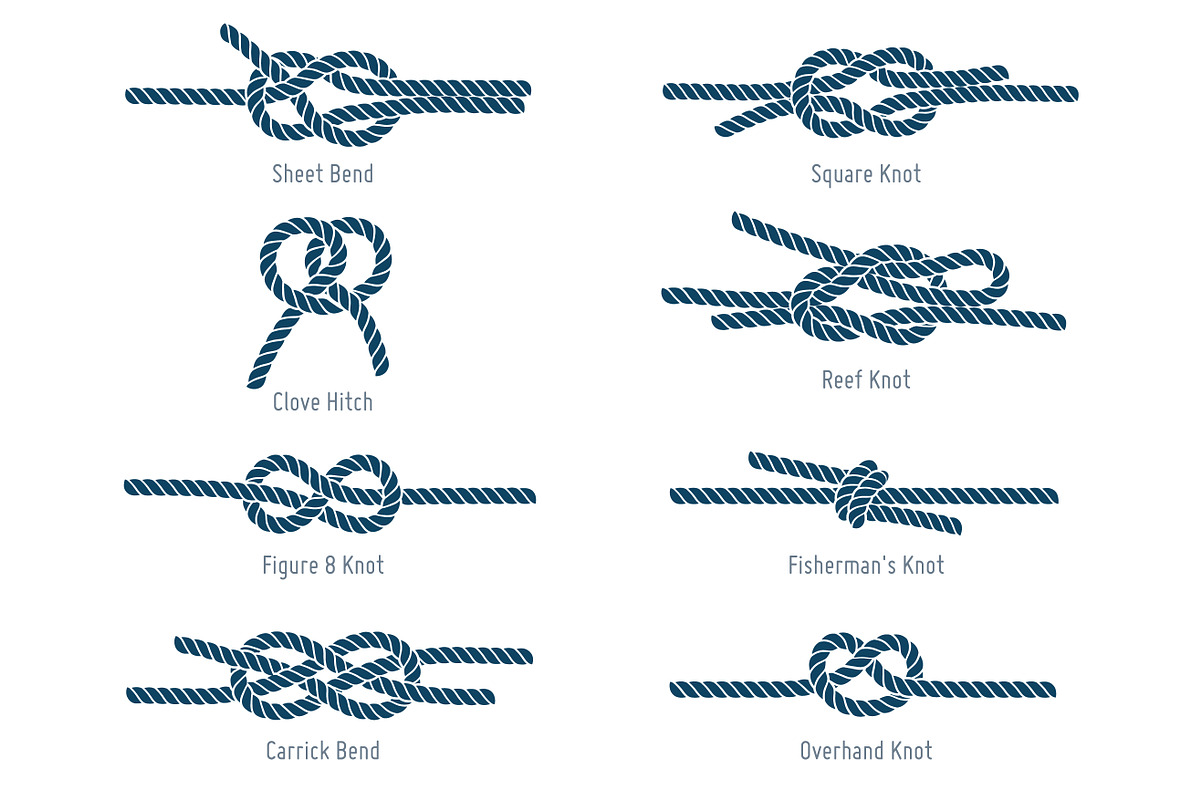 Nautical rope knots in Objects - product preview 8